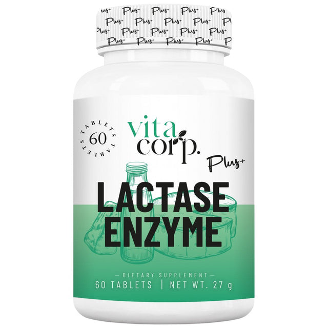 Lactase Enzyme - 60 Таблетки  VitaCorp - Nutra Best Bulgaria