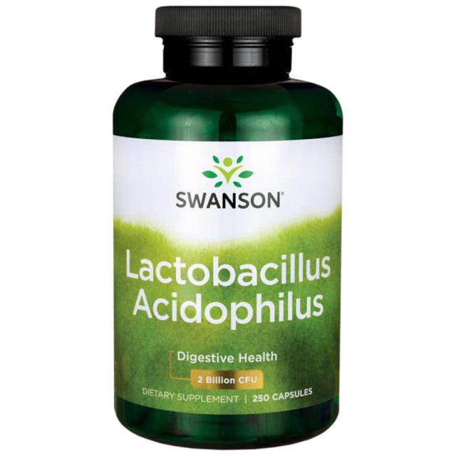 Lactobacillus Acidophilus 2 Billion CFU 250 капсули  Swanson - Nutra Best Bulgaria