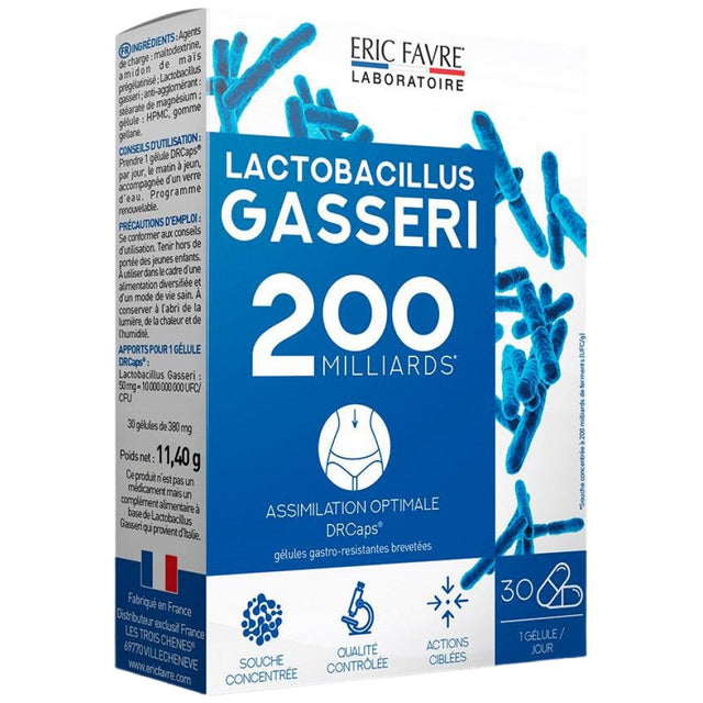 Lactobacillus Gasseri - 30 капсула  Eric Favre - Nutra Best Bulgaria
