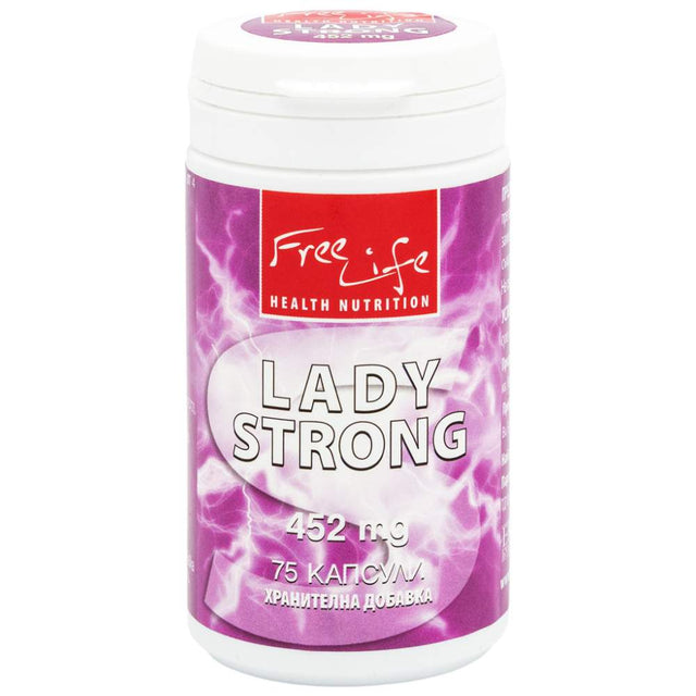 Lady Strong 75 капсули  FreeLife - Nutra Best Bulgaria