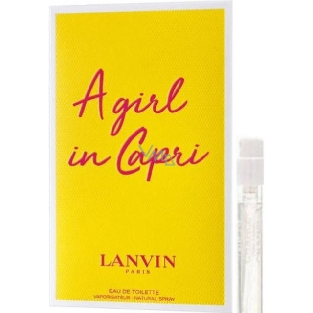 Lanvin, A Girl In Capri, Eau De Toilette, For Women, 2 ml *Vial  Lanvin - Nutra Best Bulgaria