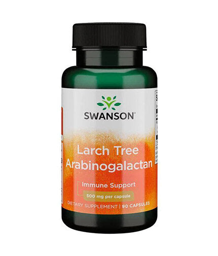 Larch Tree Arabinogalactan 500 mg - 90 капсули  Swanson - Nutra Best Bulgaria