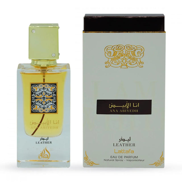 Lattafa Ana Abiyedh Leather Eau De Parfum 60ml - Nutra Best