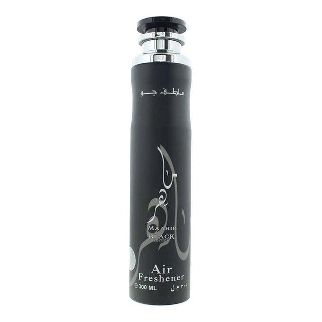 Lattafa, Maahir Black Edition, Oriental Woody, Room Air Freshener, 300 ml  Lattafa - Nutra Best Bulgaria