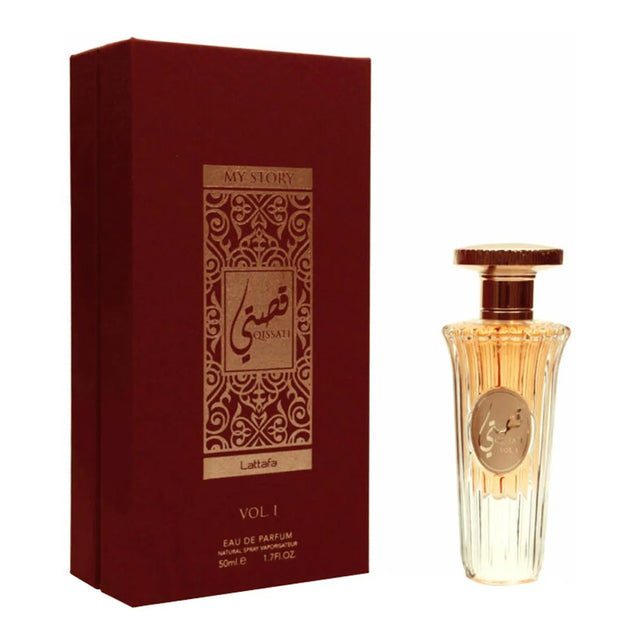 Lattafa Perfumes - Qissati Vol. And Red EDP - 50ml  Lattafa Perfumes - Nutra Best Bulgaria