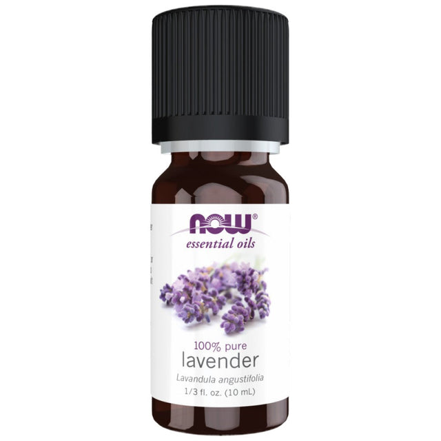 Lavender Oil | 100% Pure Lavandula Angustifolia - 30 мл  NOW Foods - Nutra Best Bulgaria