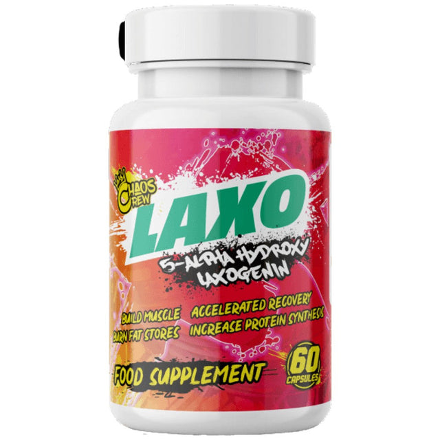 Laxo | Laxogenin ~ Smilax Officianalis Extract - 60 капсули  Chaos Crew - Nutra Best Bulgaria