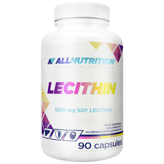 Lecithin | Soy Lecithin 1200 mg - 90 капсули  AllNutrition - Nutra Best Bulgaria