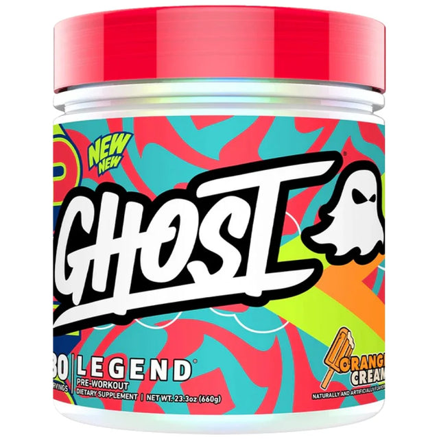 Legend V4 | Pre-Workout Formula - 660 грама  Ghost - Nutra Best Bulgaria