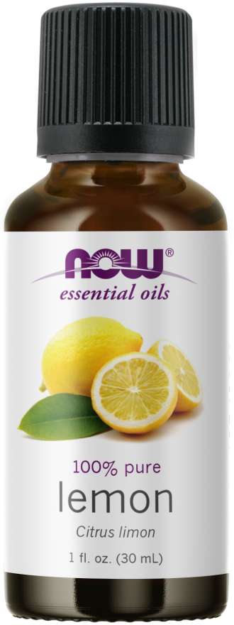 Масло от лимон - Lemon Oil - 30 ml  NOW Foods - Nutra Best Bulgaria