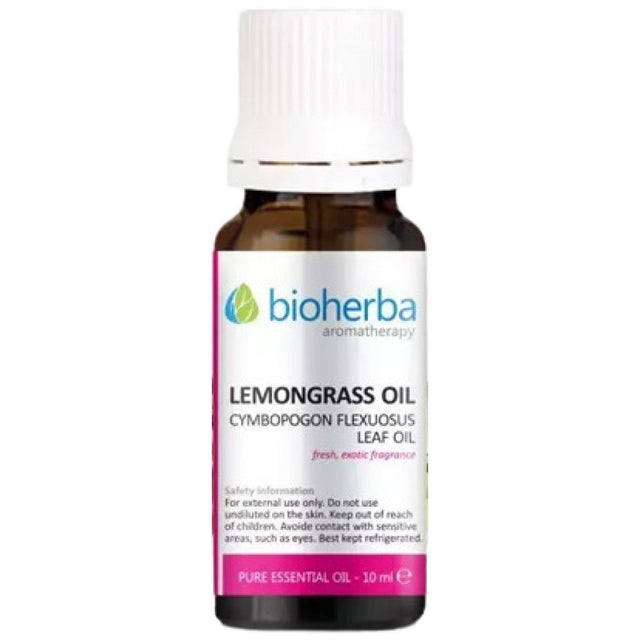 Lemongrass Oil - 10 мл  Bioherba - Nutra Best Bulgaria