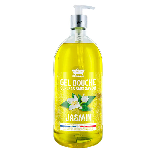 Les Petites Bains de Provence, Jasmine, Shower Gel, For Sensitive Skin, 1000 ml  Les Petites Bains de Provence - Nutra Best Bulgaria