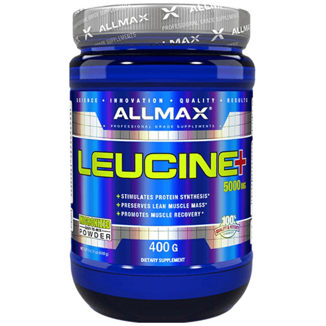Leucine Powder - 400 грама  AllMax Nutrition - Nutra Best Bulgaria