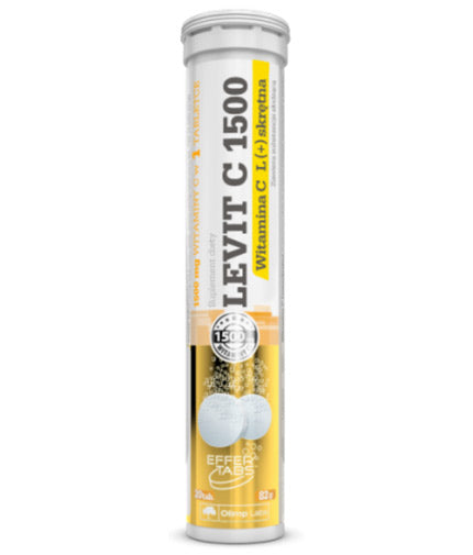 Levit C 1500 Vitamin C / 20 Effervescent Tabs  OLIMP - Nutra Best Bulgaria
