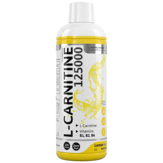 Levro L-Carnitine Liquid 125000 - 1000 мл  Kevin Levrone - Nutra Best Bulgaria