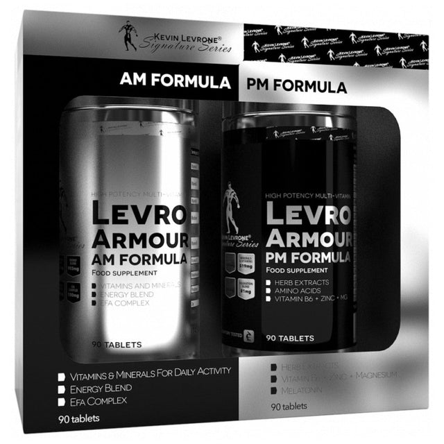 LevroArmour AM & PM Formula - 2 x 90 Таблетки  Kevin Levrone - Nutra Best Bulgaria