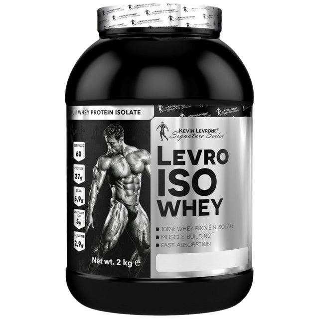 LevroISO Whey / 100% Whey Protein Isolate - 2000 грама  Kevin Levrone - Nutra Best Bulgaria