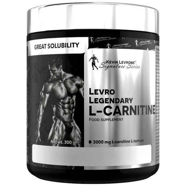 LevroLegendary L-Carnitine Powder - 300 грама  Kevin Levrone - Nutra Best Bulgaria