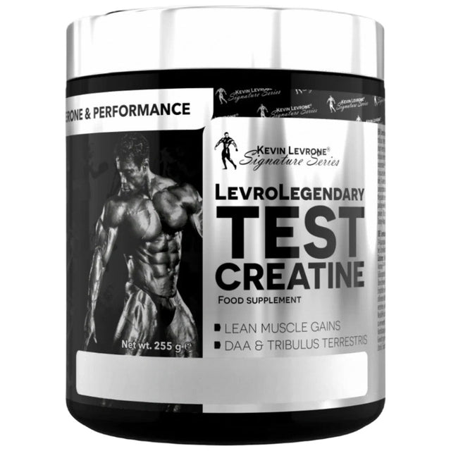 LevroLegendary Test Creatine | with DAA & Tribulus - 255 грама  Kevin Levrone - Nutra Best Bulgaria