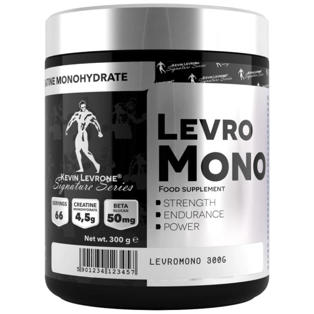 LevroMONO | Creatine Monohydrate Powder - 300 грама  Kevin Levrone - Nutra Best Bulgaria