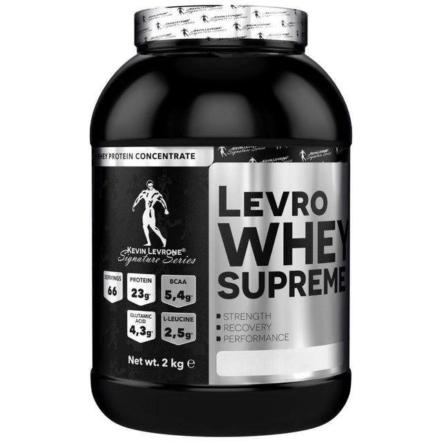 LevroWhey Supreme / 100% Whey Protein - 2000 грама  Kevin Levrone - Nutra Best Bulgaria