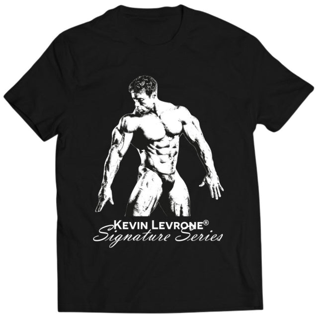 Levrone T-Shirt | Black-White  Kevin Levrone - Nutra Best Bulgaria