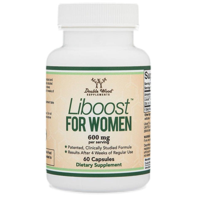Liboost™ | with Damiana 600 mg - 60 капсули  Double Wood - Nutra Best Bulgaria