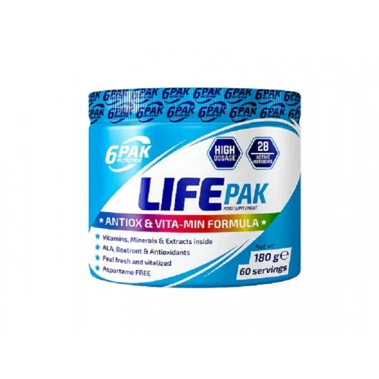 Life PAK [180 грама, 60 Дози]  6PAK Nutrition - Nutra Best Bulgaria