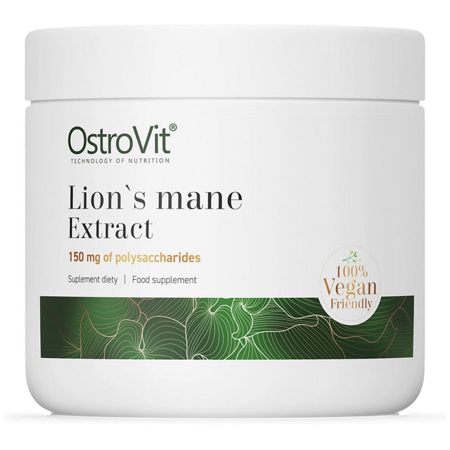 Lion&#39;s Mane Powder 50 грама  OstroVit - Nutra Best Bulgaria