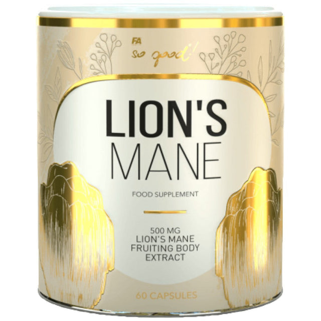 Lion's Mane 500 mg | So Good Series - 60 капсули  FA Nutrition - Nutra Best Bulgaria
