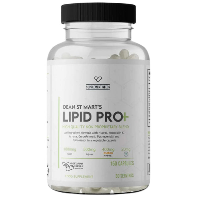 Lipid Pro+ | Cholesterol Support - 150 капсули  Supplement Needs - Nutra Best Bulgaria
