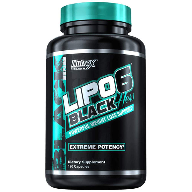 Lipo 6 Black / Hers 120 капсули  Nutrex - Nutra Best Bulgaria