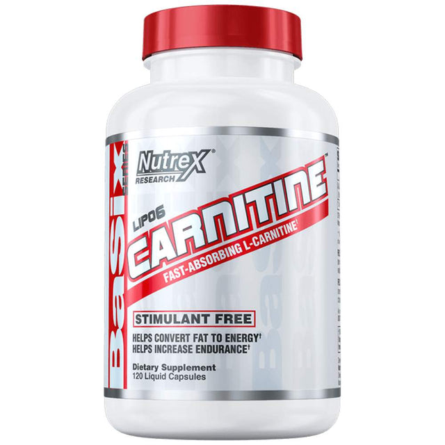 Lipo 6 / L-Carnitine - 120 Гел капсули  Nutrex - Nutra Best Bulgaria