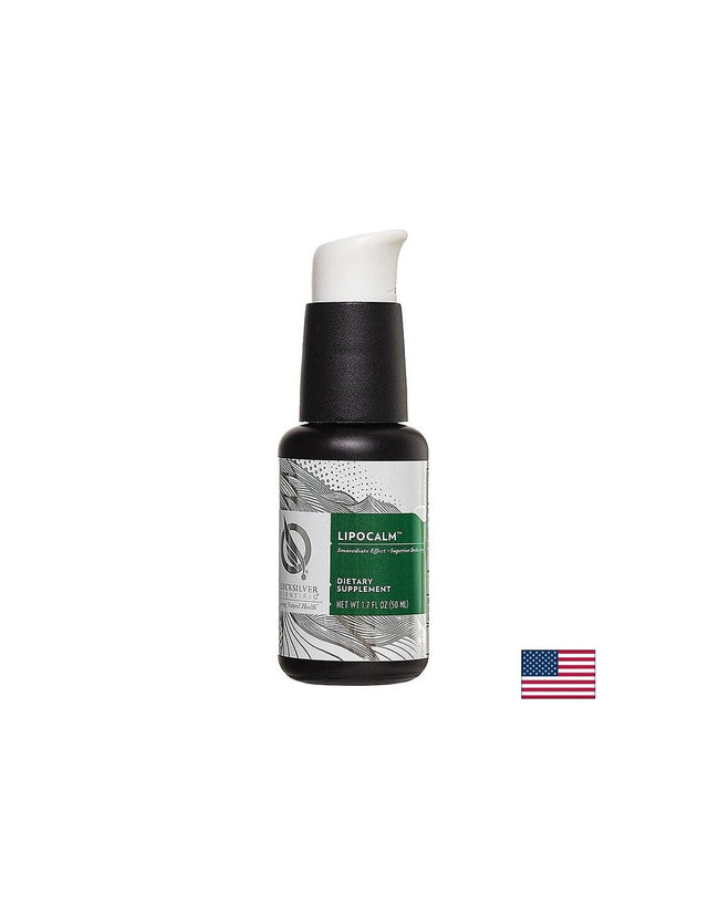 ГАБА и билки за бързо заспиване и спокоен сън - LipoCalm формула, 50 ml, 25 дози  Quicksilver - Nutra Best Bulgaria