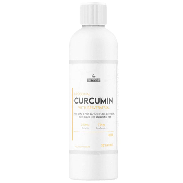 Liposomal Curcumin 200 mg 180 мл  Supplement Needs - Nutra Best Bulgaria