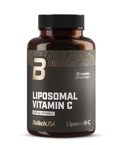 Liposomal Vitamin C 500 mg / 30 Caps  BIOTECH USA - Nutra Best Bulgaria