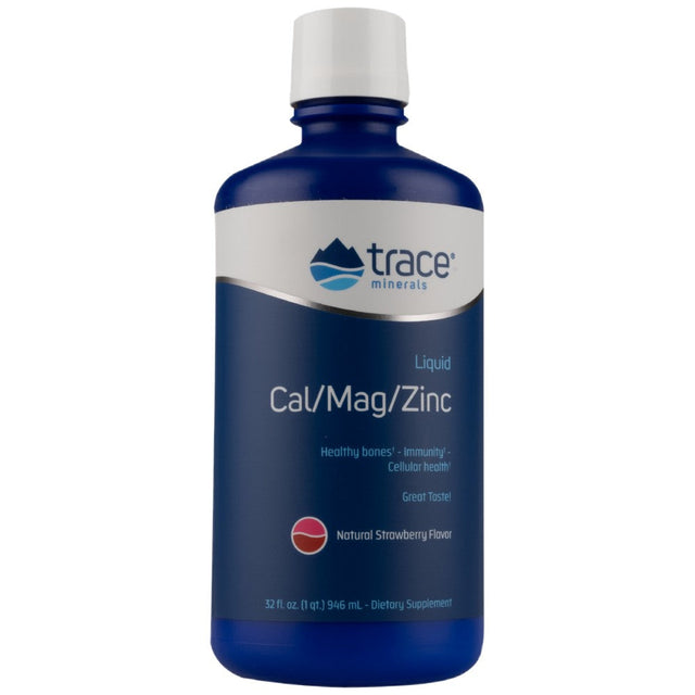 Liquid Cal/Mag/Zinc - 946 мл  Trace Minerals - Nutra Best Bulgaria