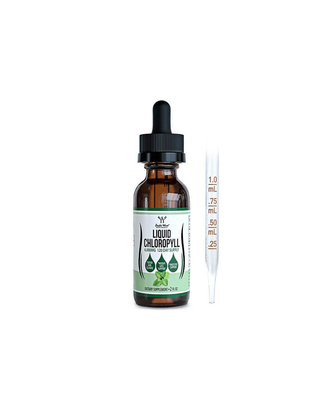 Liquid Chlorophyll 50 mg - 60 мл  Double Wood - Nutra Best Bulgaria