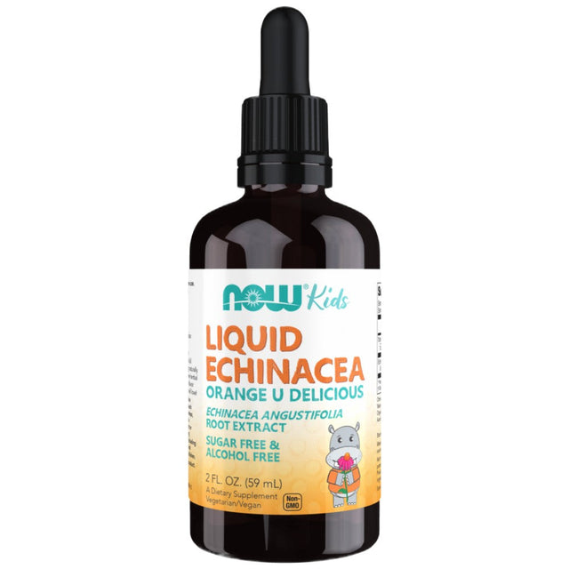 Liquid Echinacea For Kids - 59 мл  NOW Foods - Nutra Best Bulgaria