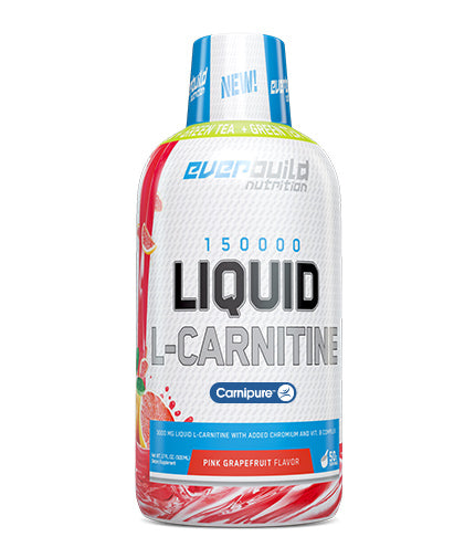 Liquid L-Carnitine 3000mg + Green Tea - 0.500 KG  EVERBUILD - Nutra Best Bulgaria