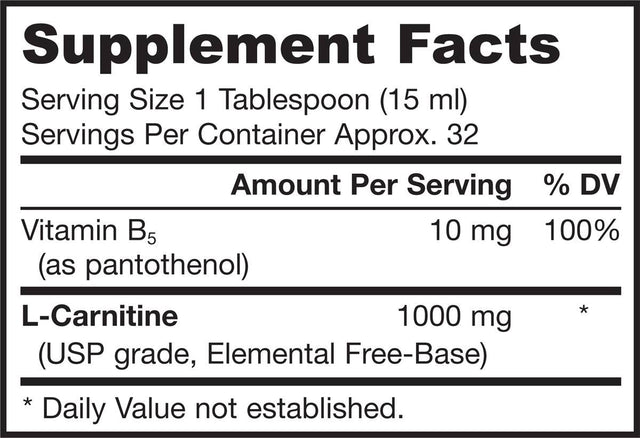 Liquid L-Carnitine 473 мл  Jarrow Formulas - Nutra Best Bulgaria