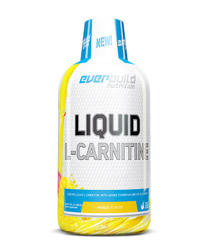 Liquid L-Carnitine + Chromium /  1500mg 0.450 L  EVERBUILD - Nutra Best Bulgaria