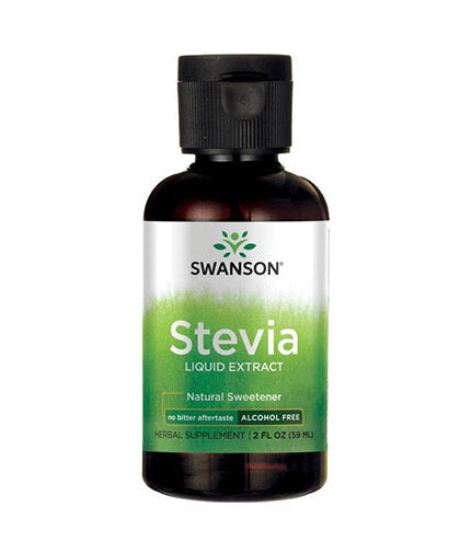 Liquid Stevia (Alcohol Free) - 59 мл  Swanson - Nutra Best Bulgaria