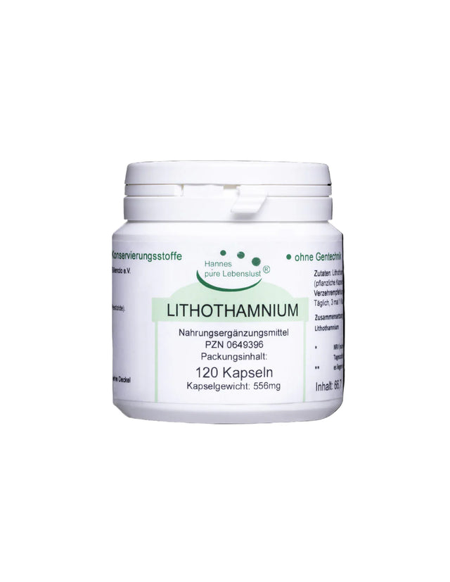 Lithothamnium - Литотамниум (червени водорасли), 120 капсули - Nutra Best