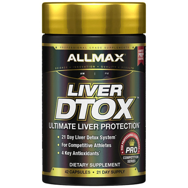 Liver DTox 42 капсули  AllMax Nutrition - Nutra Best Bulgaria