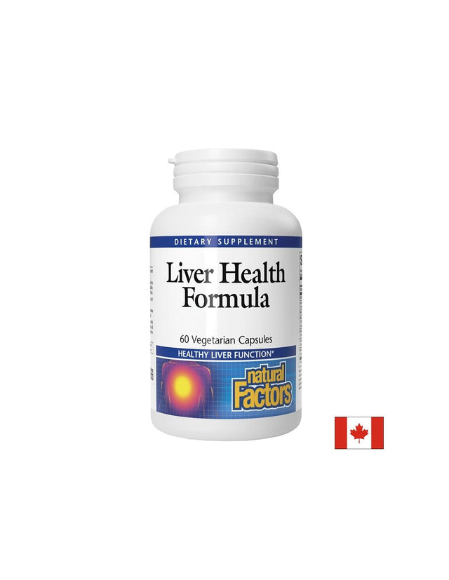 Liver Health Formula - 60 капсули  Natural Factors - Nutra Best Bulgaria