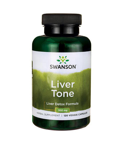 Liver Tone Liver Detox Formula 300 mg - 120 капсули  Swanson - Nutra Best Bulgaria