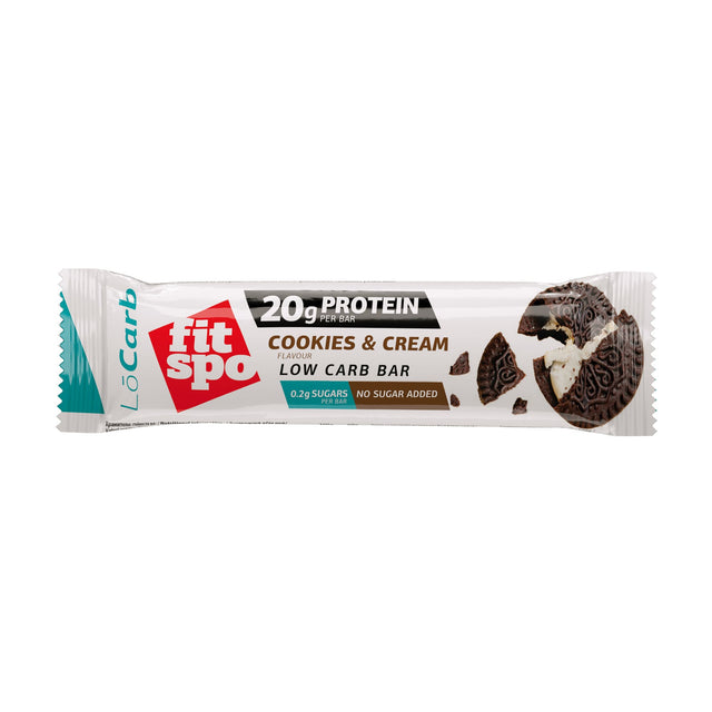 LoCarb Protein Bars | Keto Friendly Бисквити с Крем - 60 грама  FitSpo - Nutra Best Bulgaria