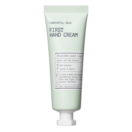 Logically, Skin - First Hand Cream - Moisturizing Hand Cream - 50g  Logically, Skin - Nutra Best Bulgaria