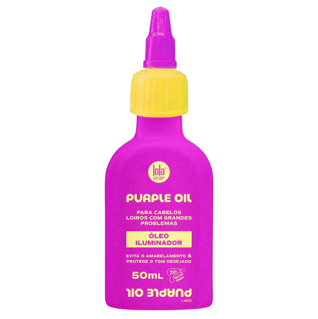 Lola Cosmetics, Purple, Hair Oil Treatment, Counteracts Yellow Or Orange Tones, 50 ml  Lola Cosmetics - Nutra Best Bulgaria